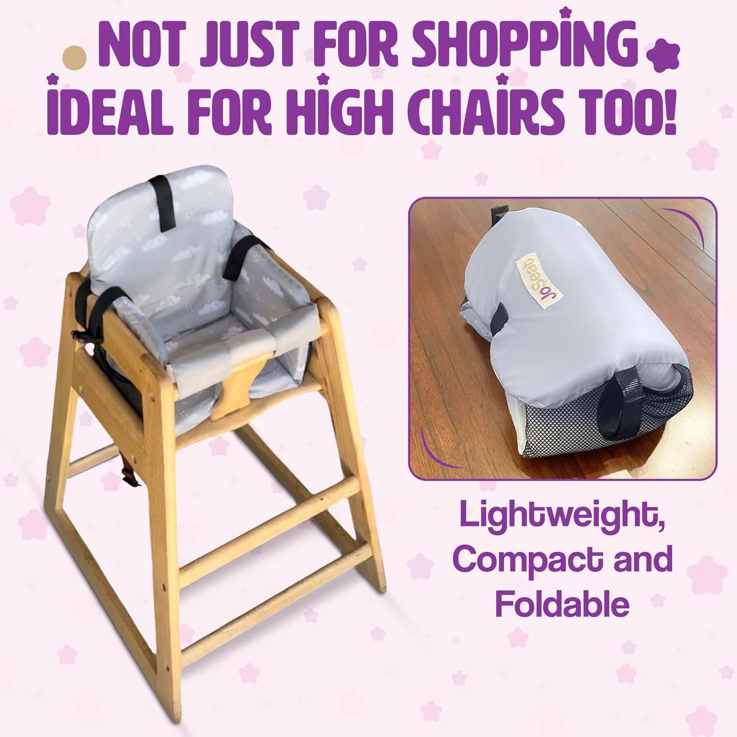 Infant Car Seat Cover High Chair Cover Stroller Seat Cover