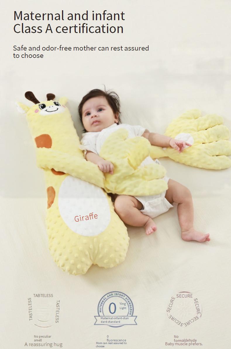 Baby soothing hand pillow for sleeping / Anti-startle hug and patting pillow for comforting sleep