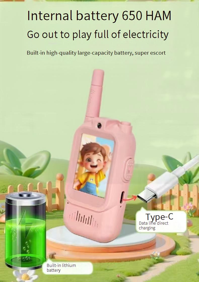  Wireless Mini Parent-Child Interactive Video Walkie-Talkie