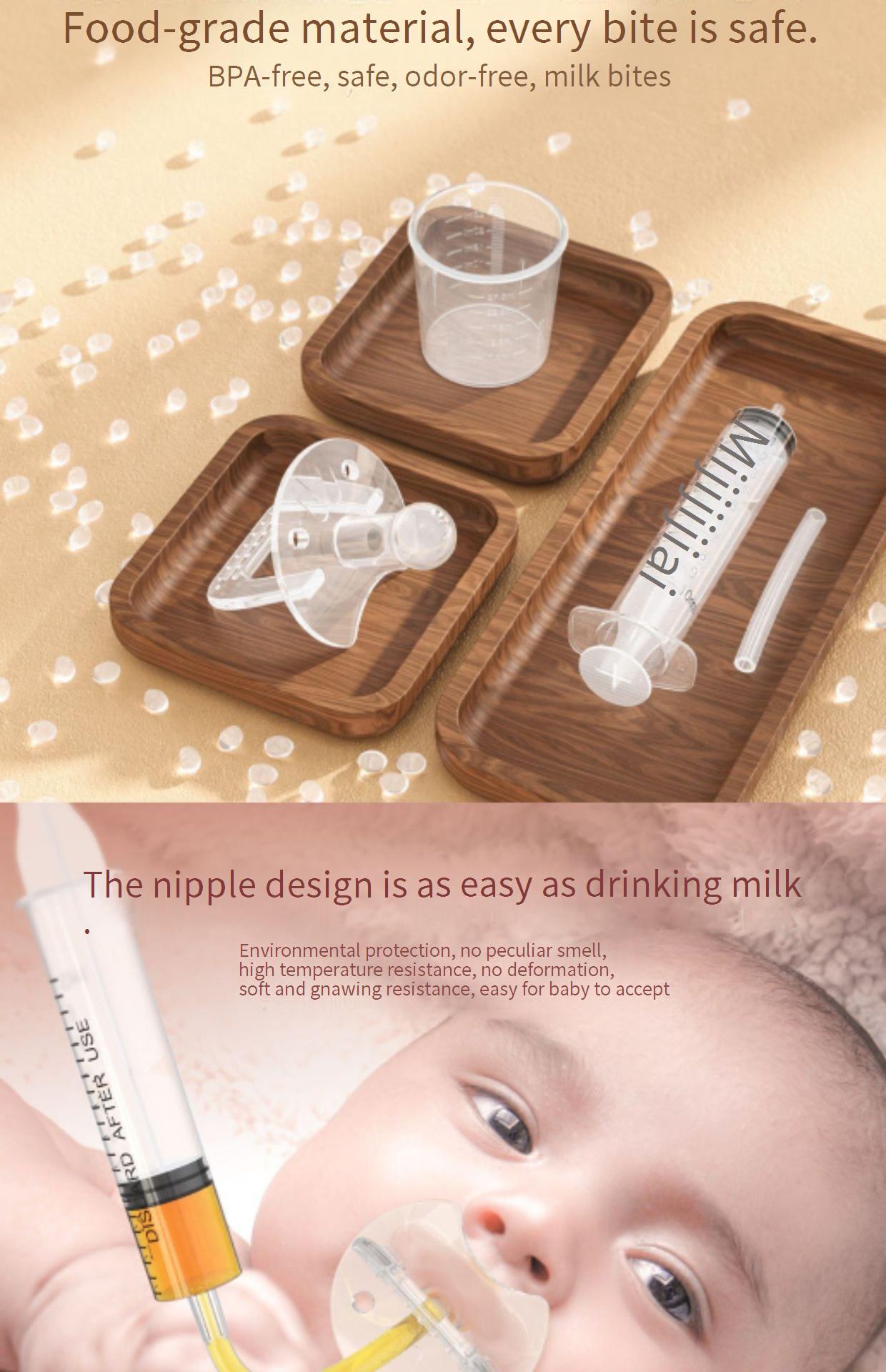 Anti-Choking Medicine Feeding Tool Set for Infants