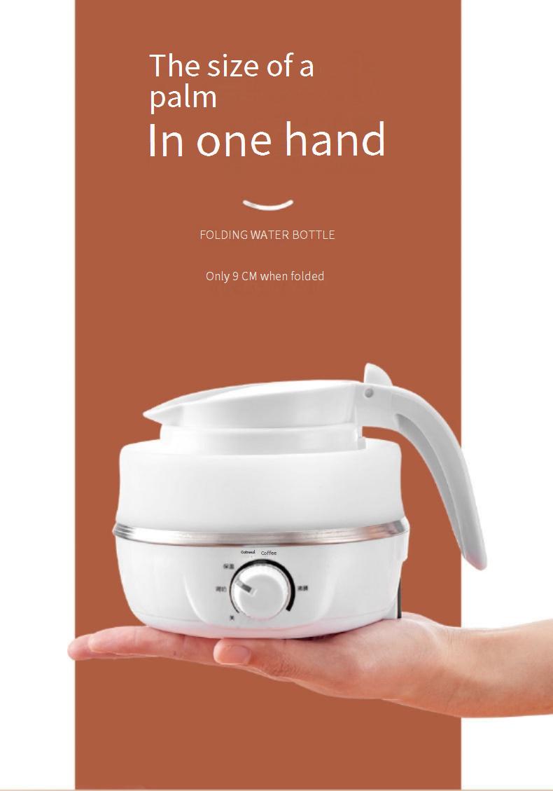 Portable Travel Silicone Telescopic Folding Kettle