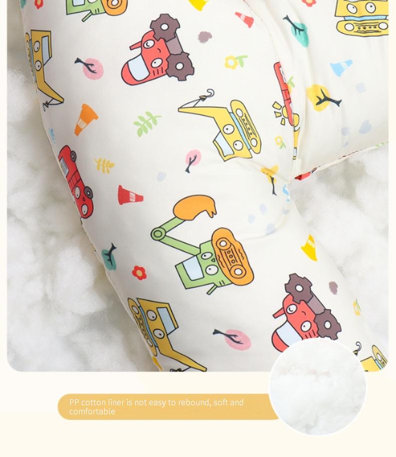 Children's car seat portable safety pillow and shoulder protection pad