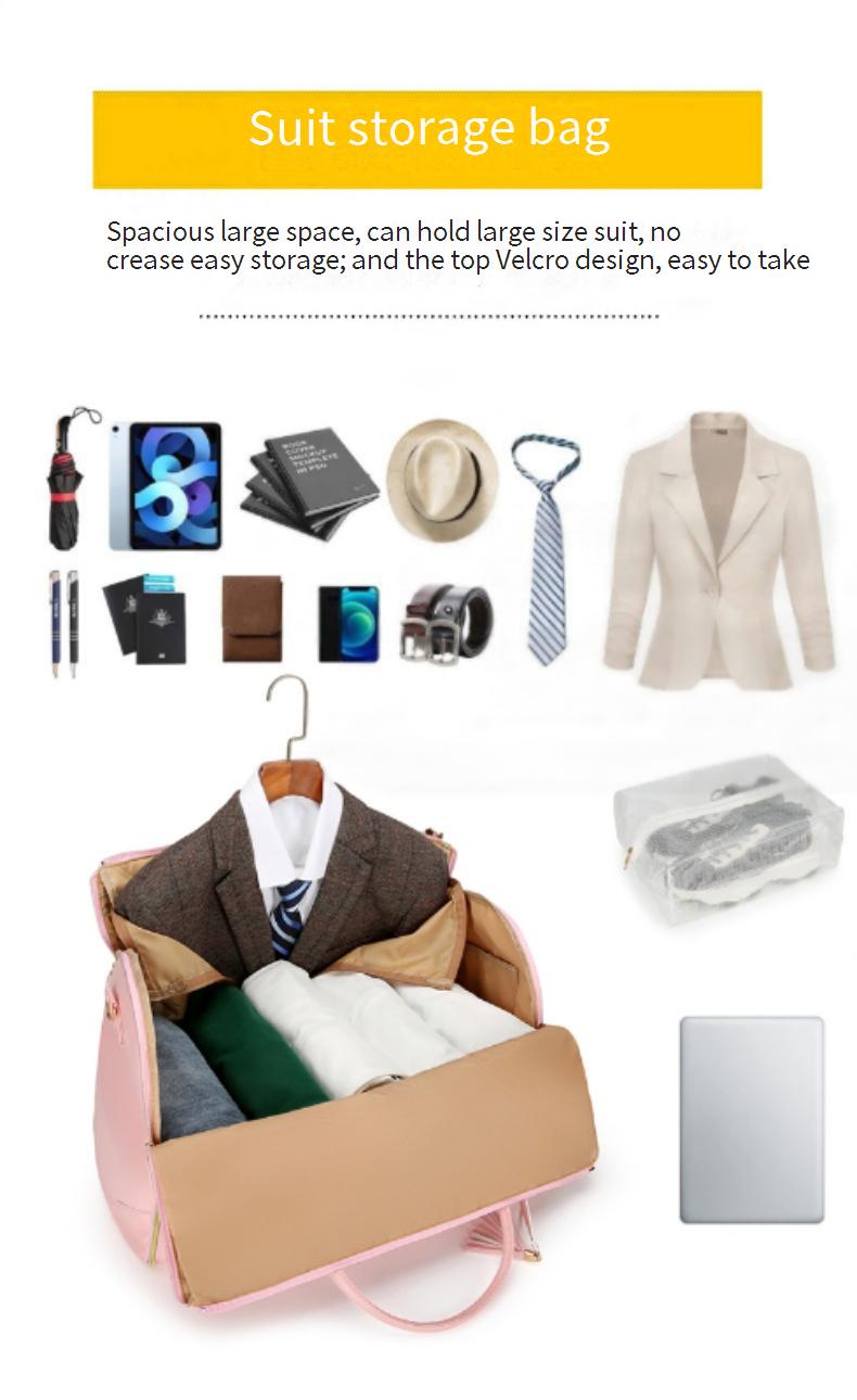 Folding garment bag/travel bag/multi-functional bag