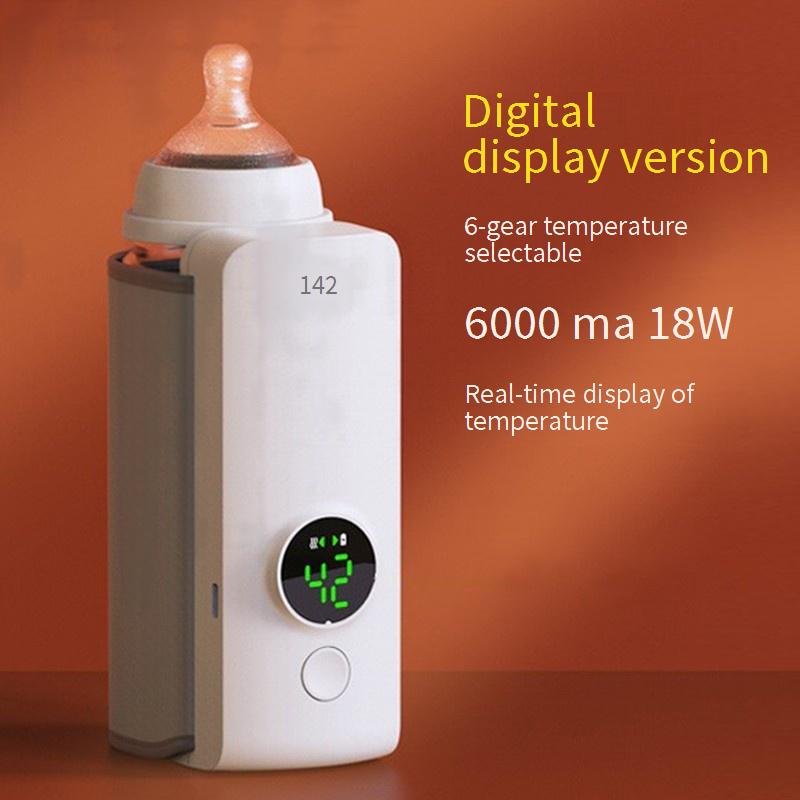 Portable Bottle Warmer: Rechargeable Milk Warmer