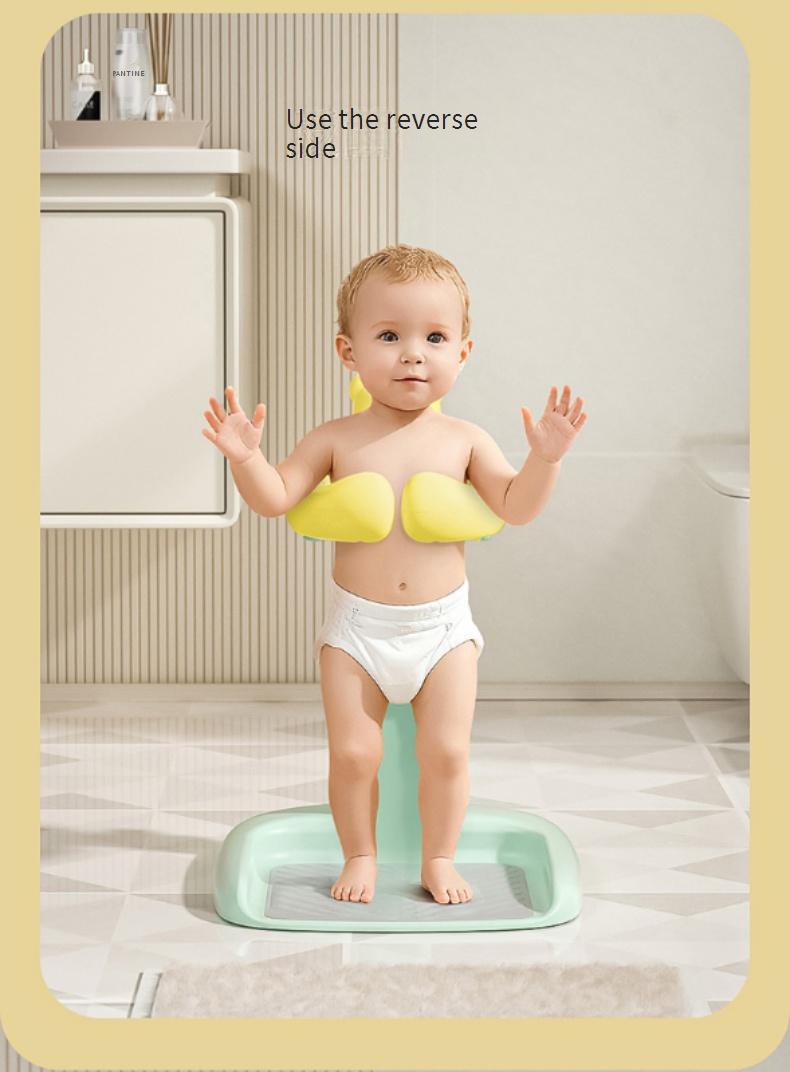 Baby Standing Bath Artifact Infant and Toddler Butt Washing Auxiliary Bracket Kidsren's Non-Slip Bath Tub Platform