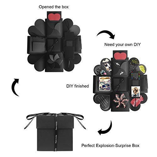 Quadrilateral Surprise Explosion Box Children's Multi-Layer Gift Box Set