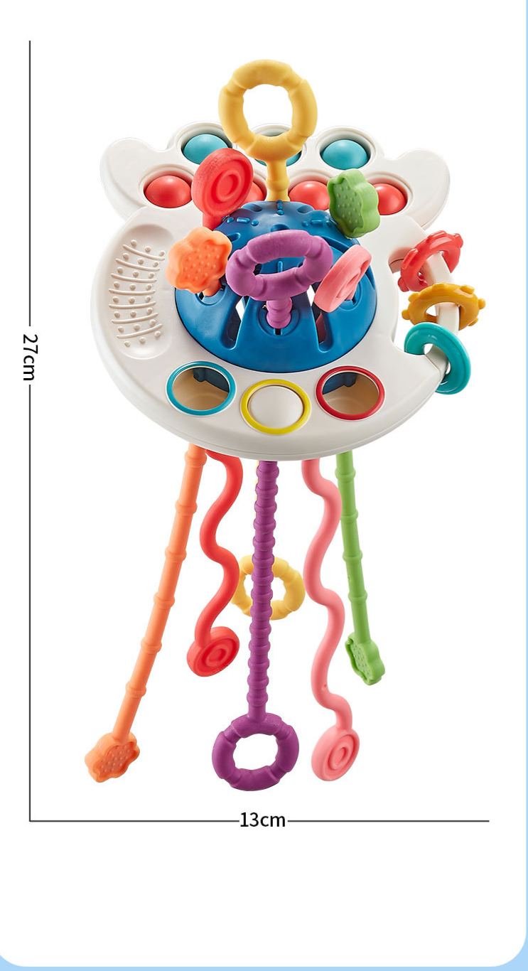 Octopus Lala Press-and-Chew Toy