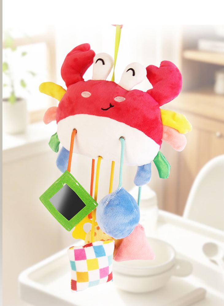 Crab Tissue Pull Car Hanging Toy
