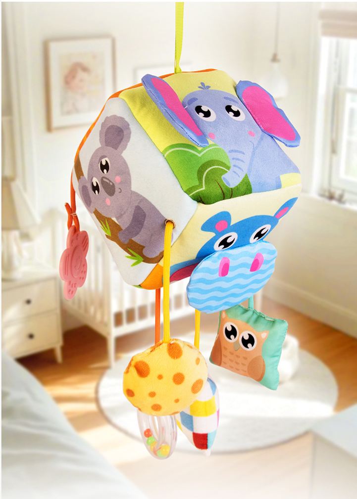 Crab Tissue Pull Car Hanging Toy