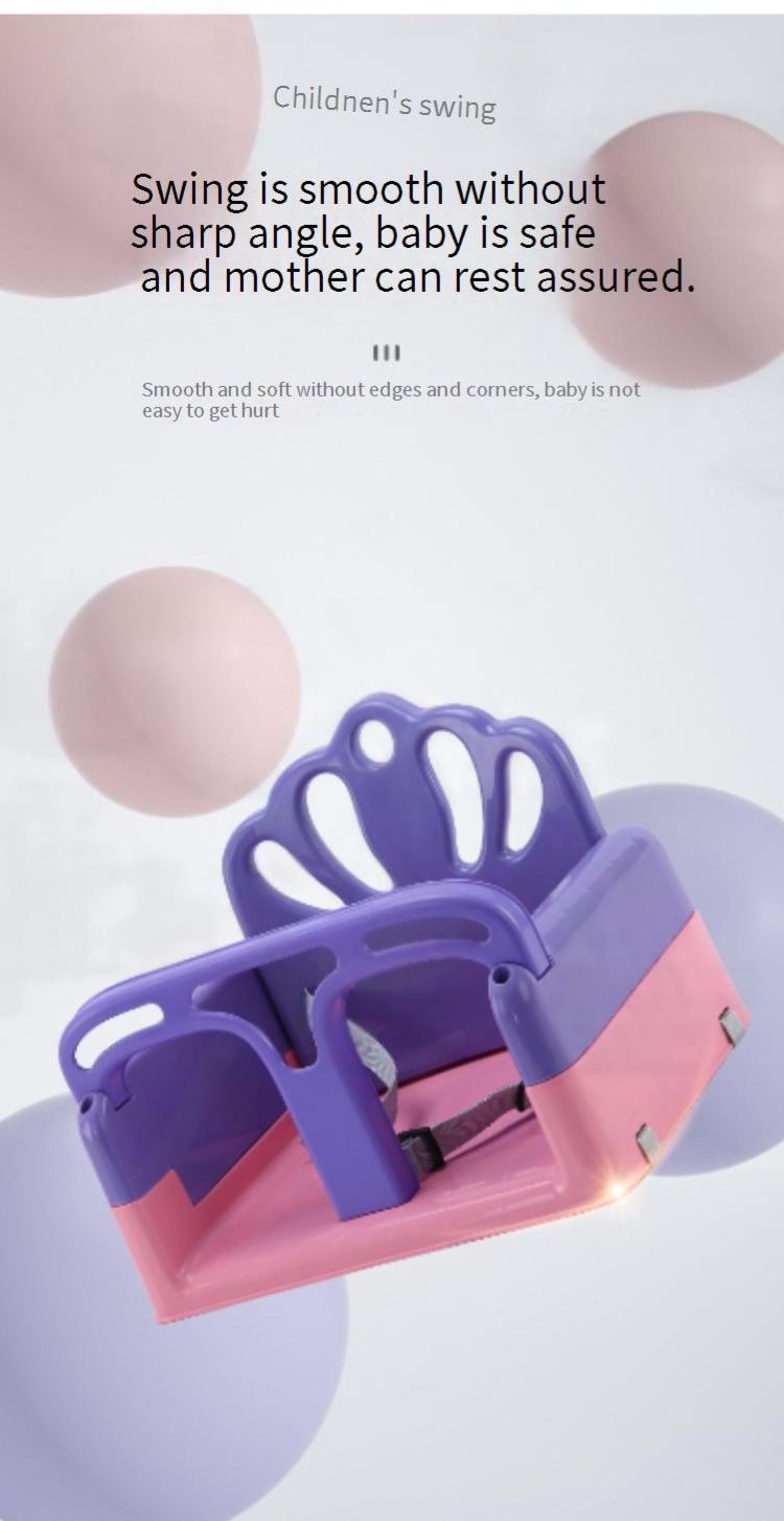  Home Use 4-in-1 Indoor/Outdoor Baby Swing for Infants and Toddlers