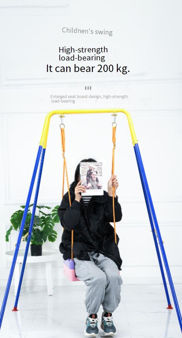  Home Use 4-in-1 Indoor/Outdoor Baby Swing for Infants and Toddlers