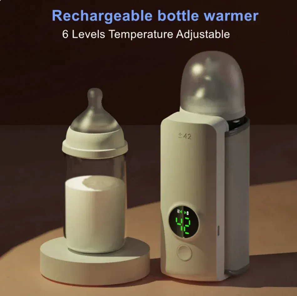 Portable Bottle Warmer: Rechargeable Milk Warmer
