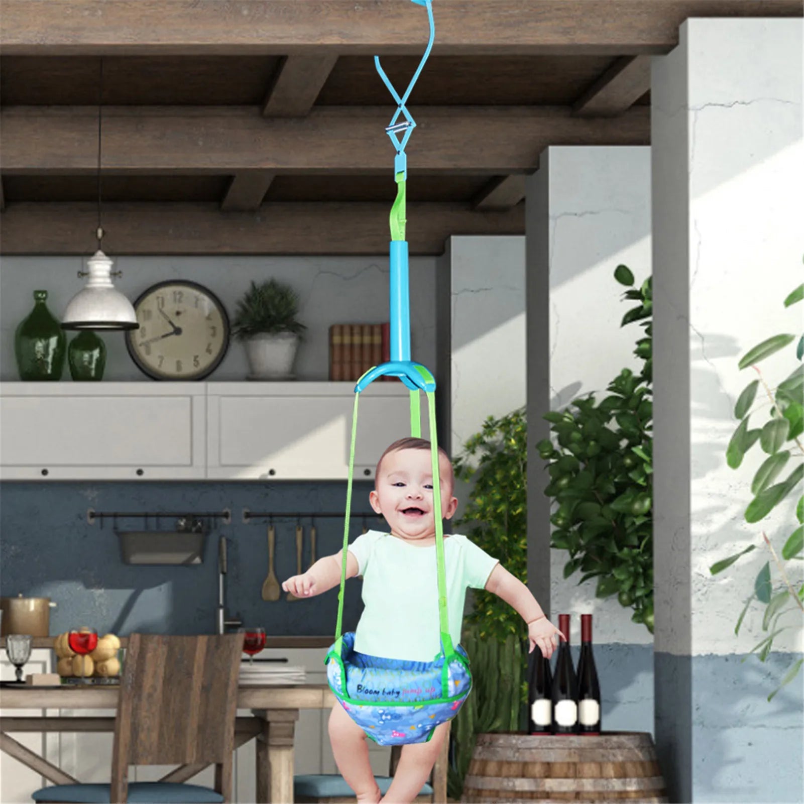 Baby Bounce Seat Portable Door Swing Jumper, 6 Months To 2 Years Old