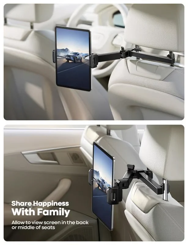 2026 HOT SALE3-in-1 carHeadrest Tablet Holde
