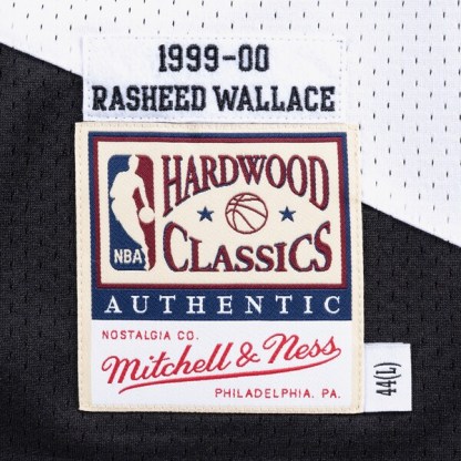 Rasheed Wallace Portland Trail Blazers 1999-00 Black Authentic Jersey