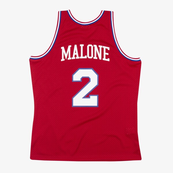 Moses Malone Philadelphia 76ers 1982-83 Red Swingman Player Jersey