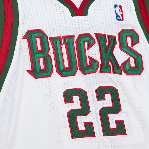 Khris Middleton Milwaukee Bucks 2013-14 White Authentic Jersey