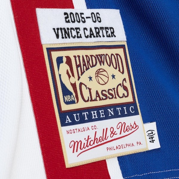 Vince Carter New Jersey Nets 2005-06 White Authentic Jersey