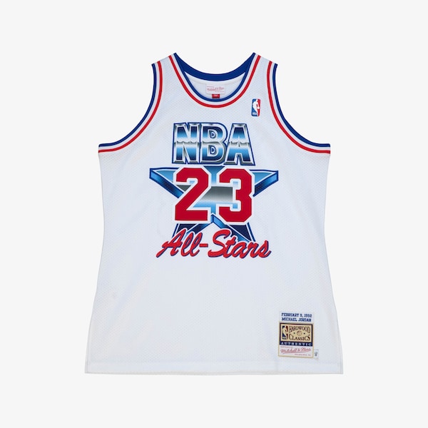 Michael Jordan 1992 NBA All-Star Game White Authentic Jersey