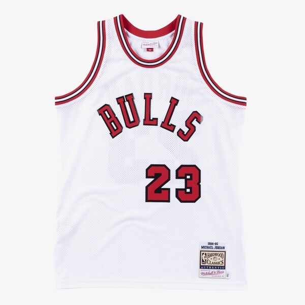 Michael Jordan Chicago Bulls 1984-85 White Authentic Jersey