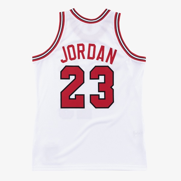 Michael Jordan Chicago Bulls 1984-85 White Authentic Jersey