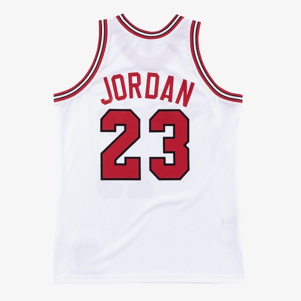Michael Jordan Chicago Bulls 1984-85 White Authentic Jersey