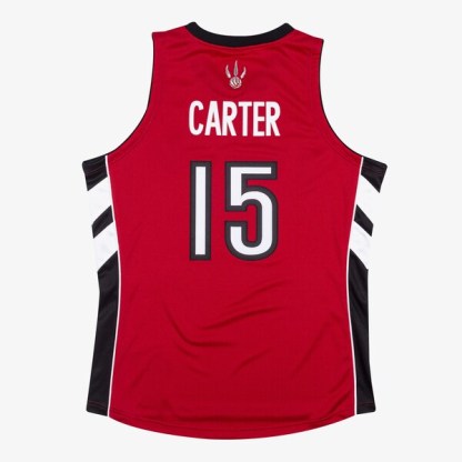 Vince Carter Toronto Raptors 2003-04 Red Authentic Jersey