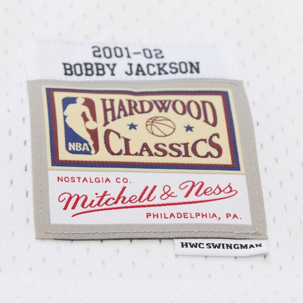Bobby Jackson Sacramento Kings 2001-02 White Swingman Jersey