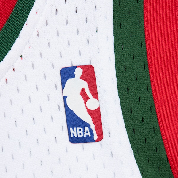 Giannis Antetokounmpo Milwaukee Bucks 2013-14 White Swingman Jersey
