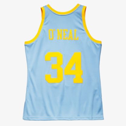 Shaquille O'Neal Los Angeles Lakers 2001-02 Powder Blue Authentic Player Jersey