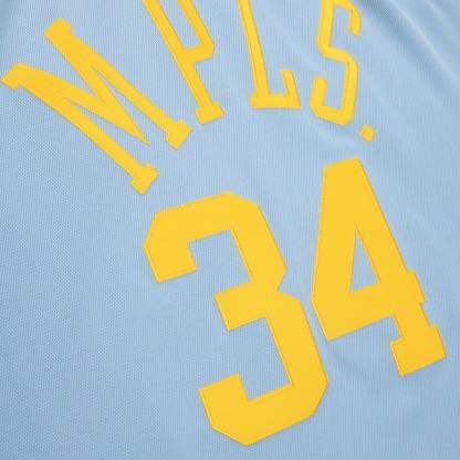 Shaquille O'Neal Los Angeles Lakers 2001-02 Powder Blue Authentic Player Jersey