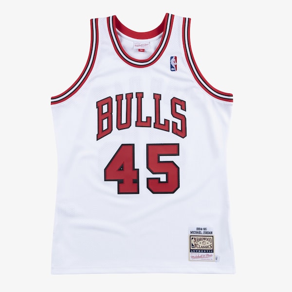 Michael Jordan Chicago Bulls 1994-95 White Authentic Jersey