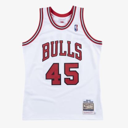 Michael Jordan Chicago Bulls 1994-95 White Authentic Jersey