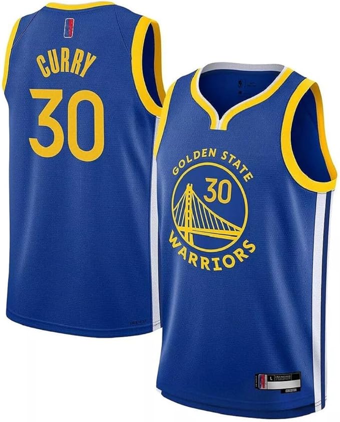 Stephen Curry Adult Blue Icon Edition Swingman Jersey