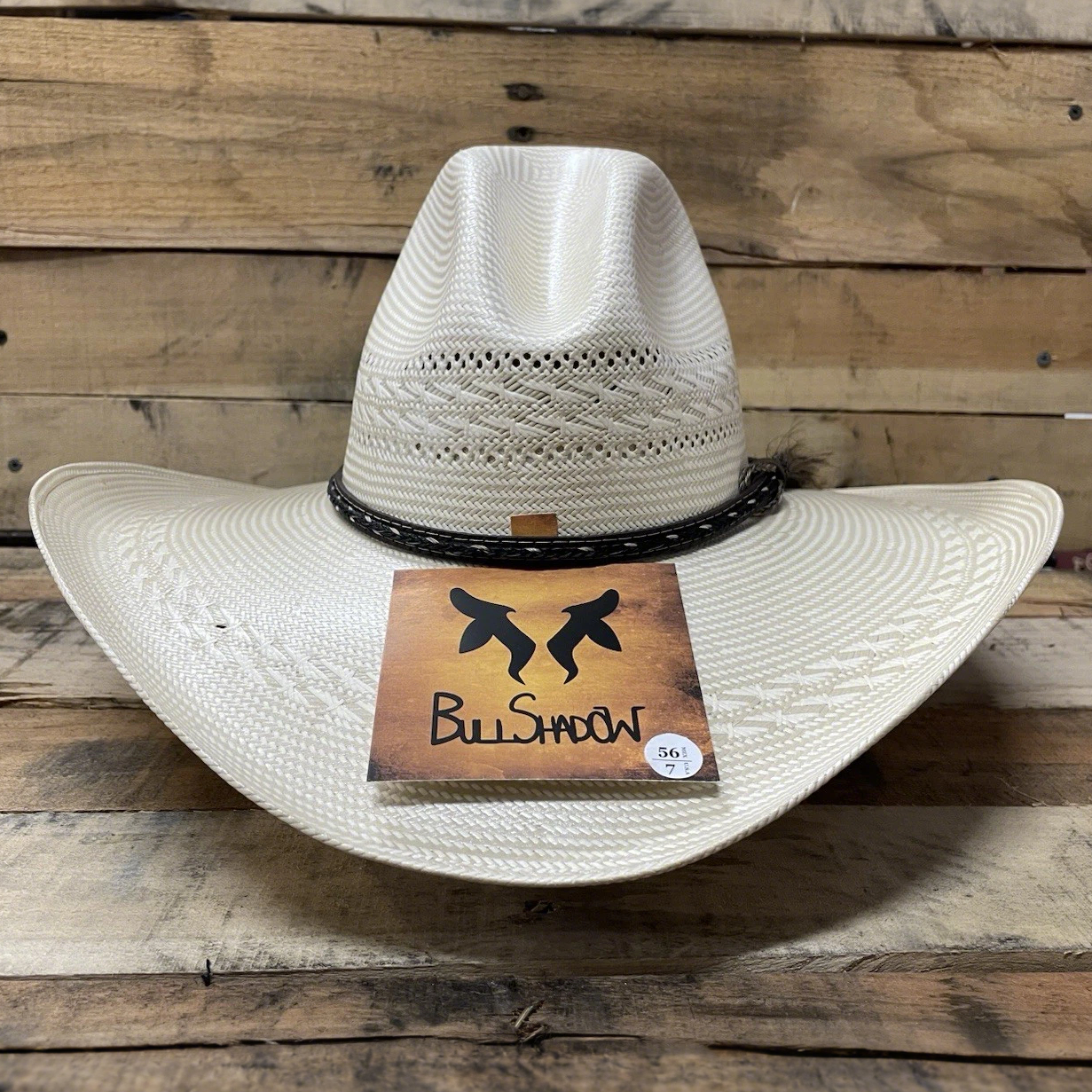 Natural Cowboy Western Straw Hat 750X Gus Style