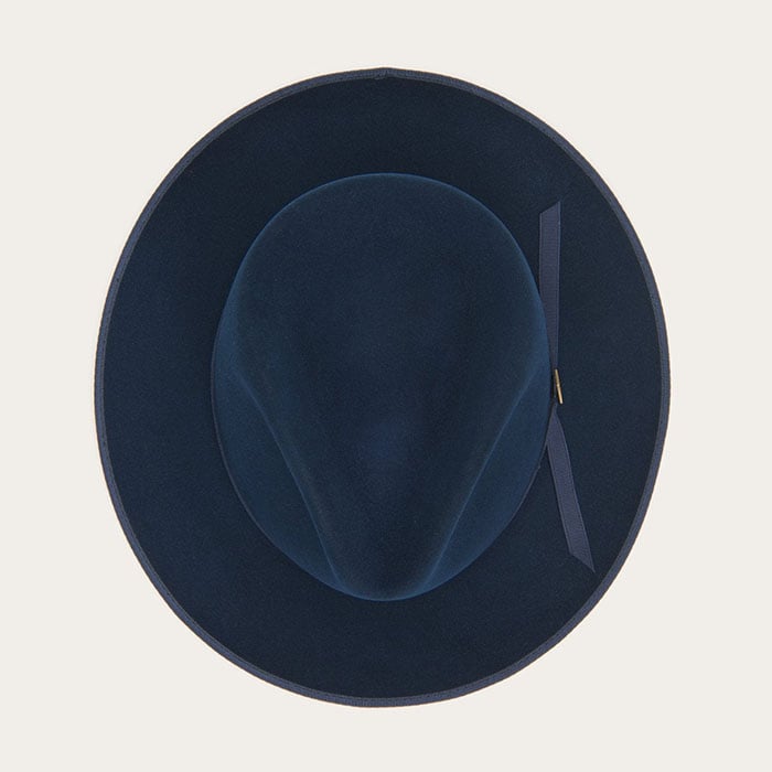 Stratoliner Hemp Fedora - True Blue