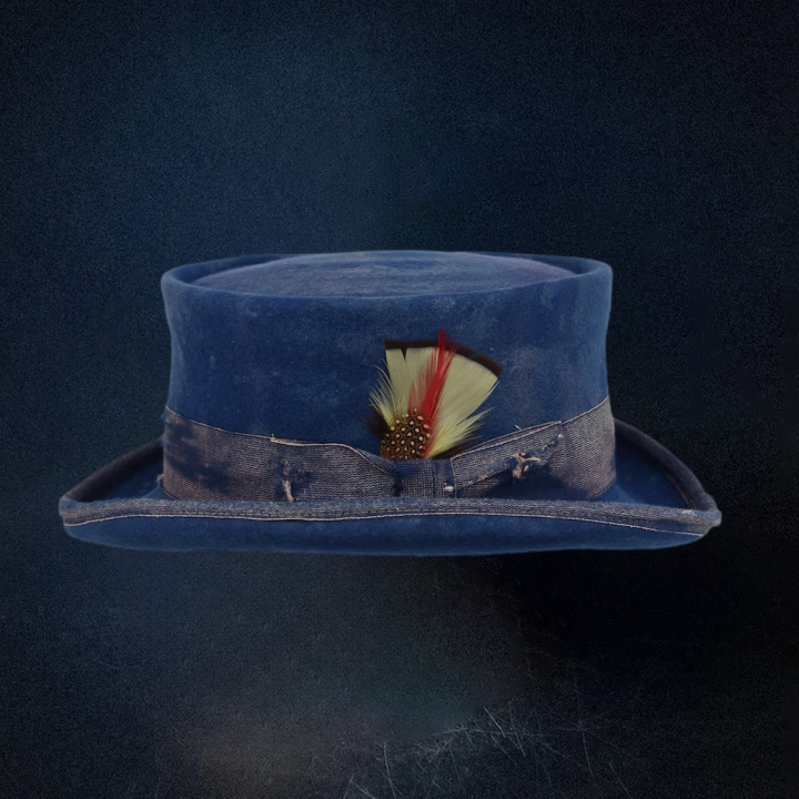 Vintage Western Desert Top Hat