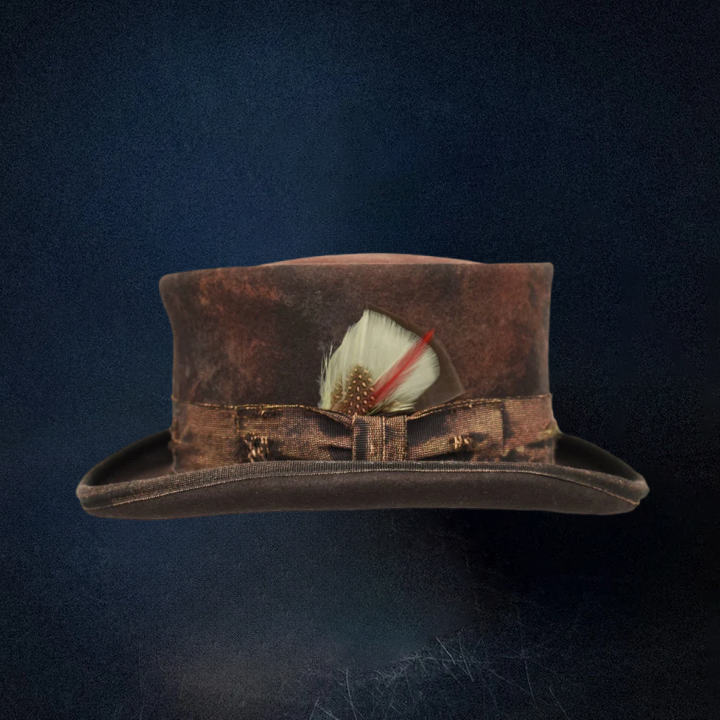 Vintage Western Desert Top Hat