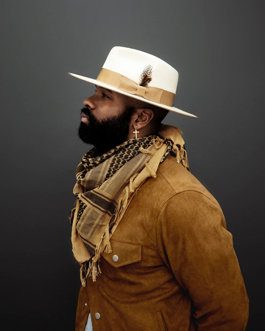 Ferguson Fedora Hat - Ivory