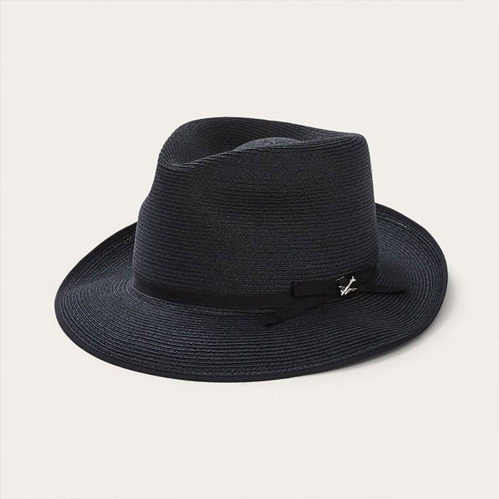 Stratoliner Hemp Fedora -Black