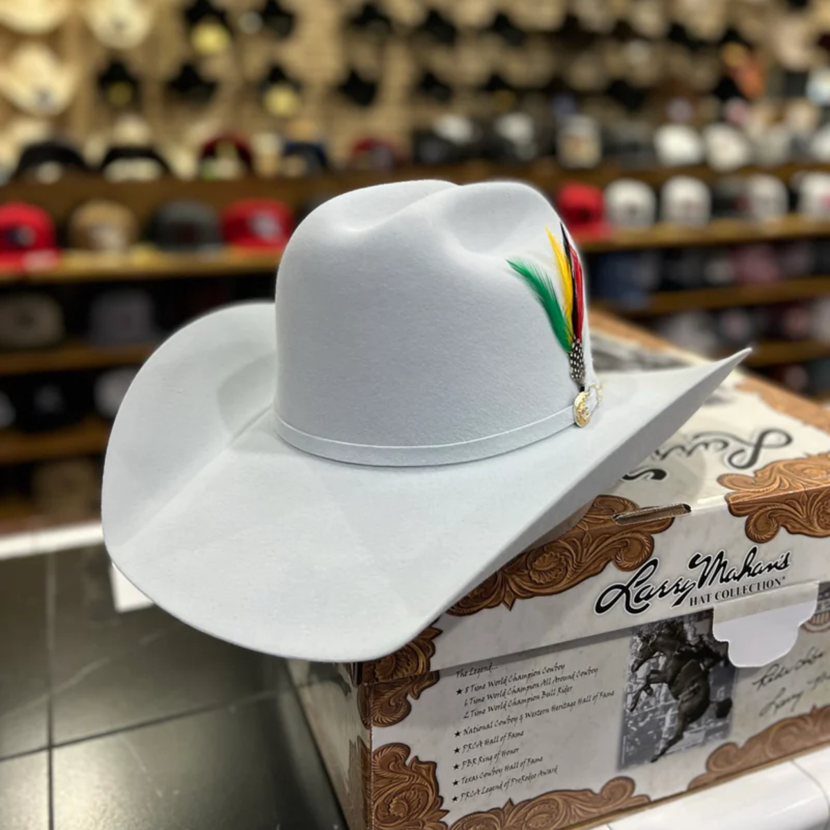 Limited Edition 100X Jerarch Cowboy Hat Platinum