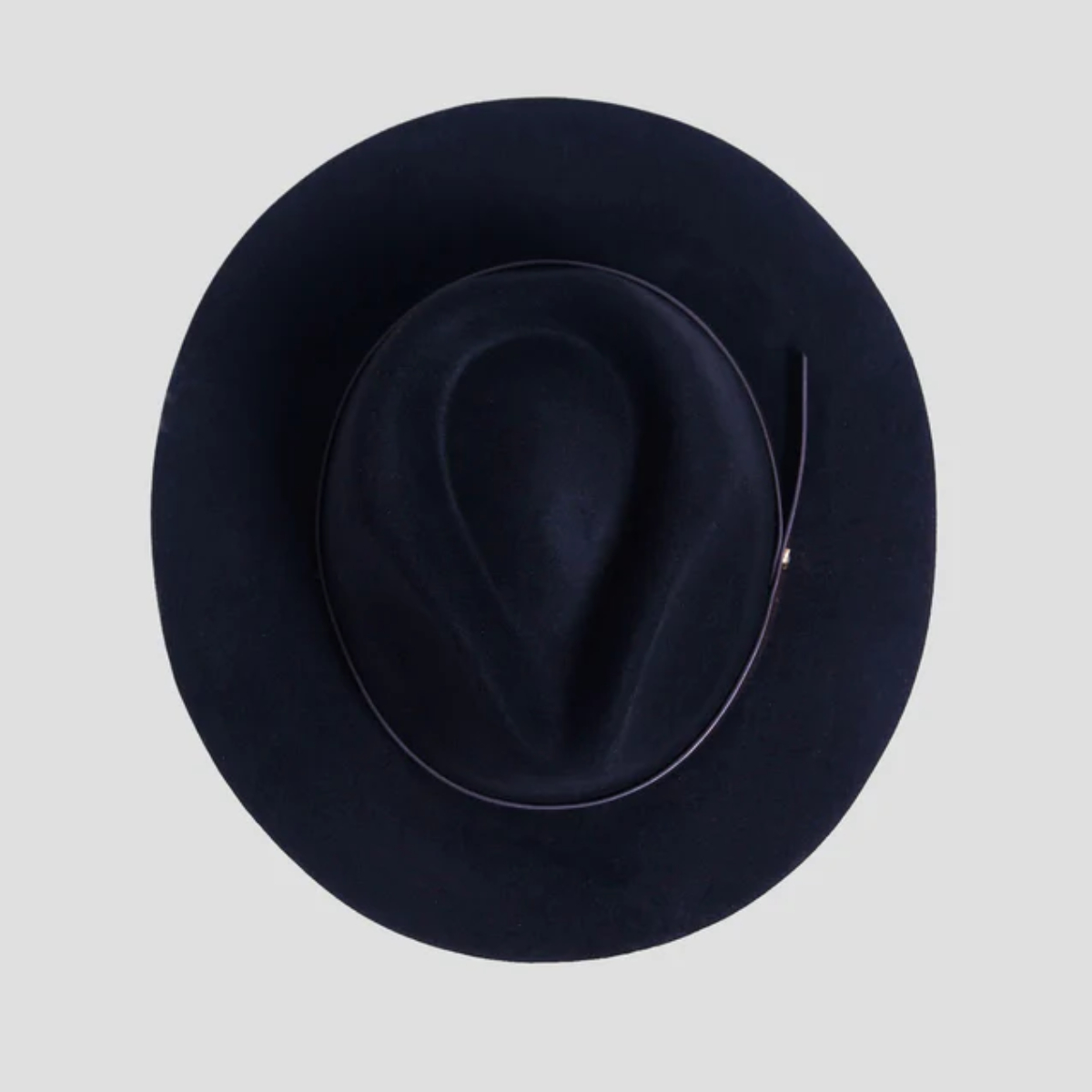 Geoffery Fedora Hat – Black/Red