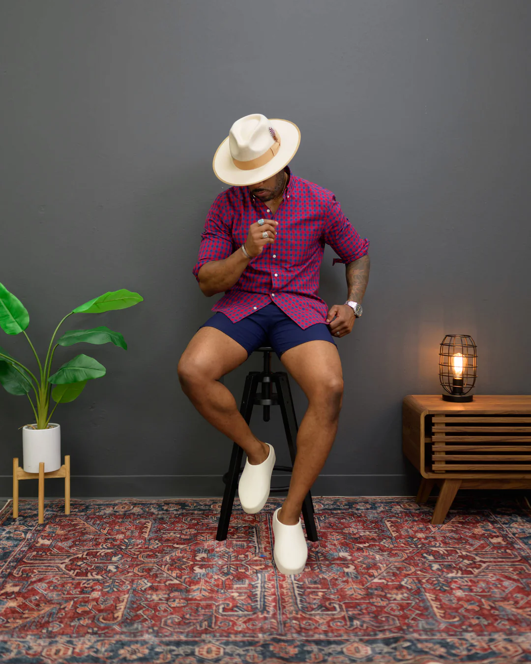 Ferguson Fedora Hat - Ivory