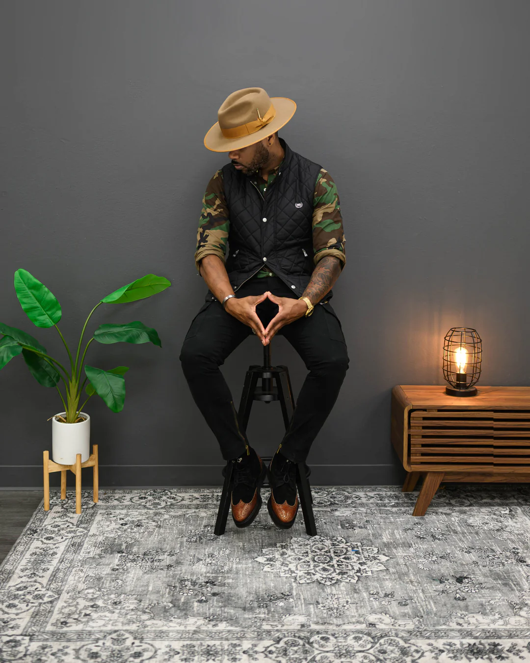 Ferguson Fedora Hat - Mocha