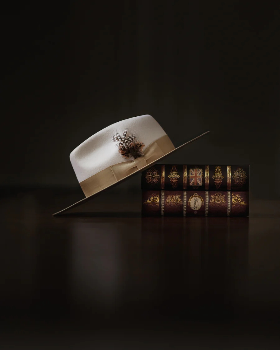 Ferguson Fedora Hat - Ivory