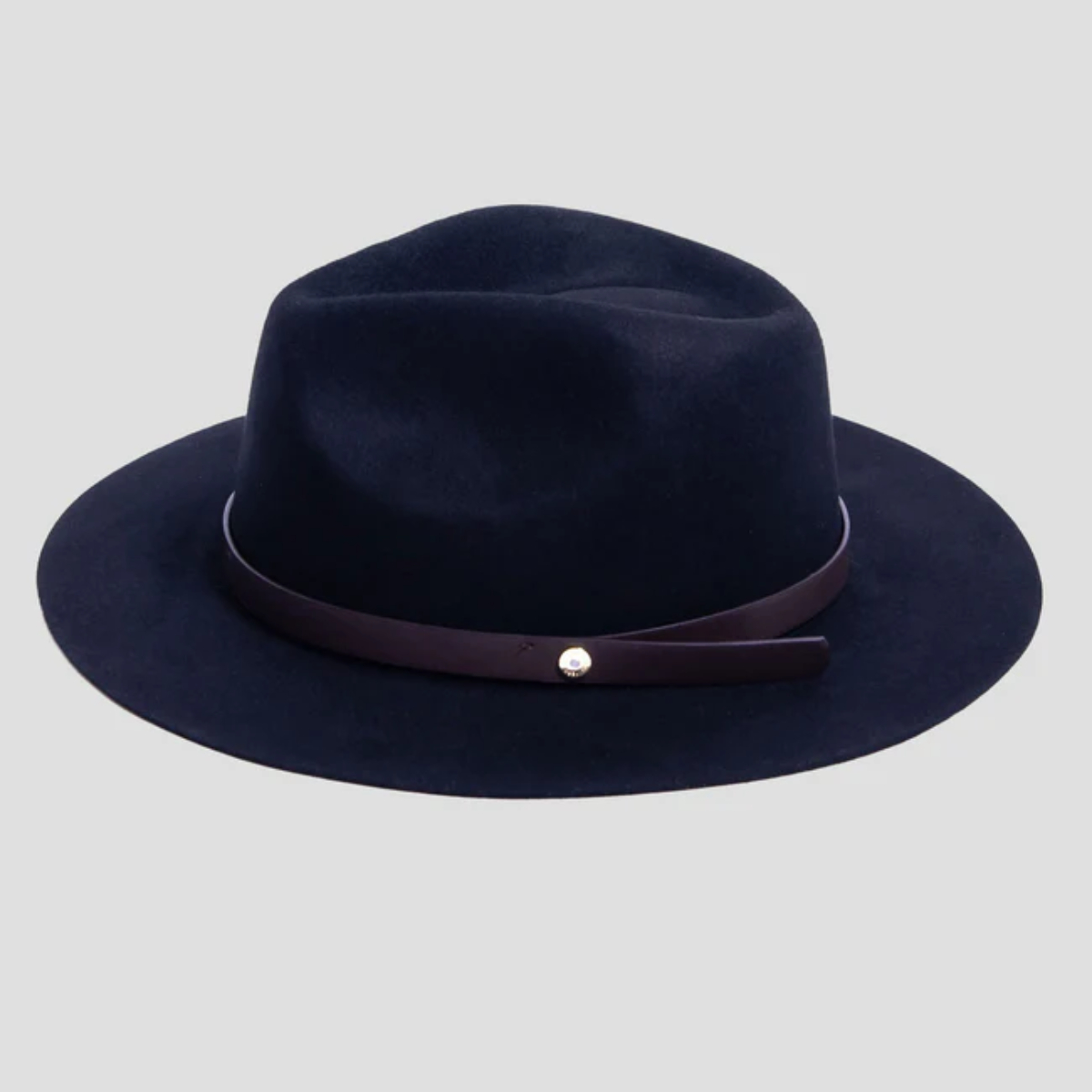 Geoffery Fedora Hat – Black/Red