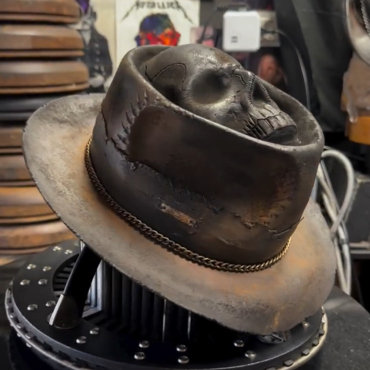 Skull Fedora