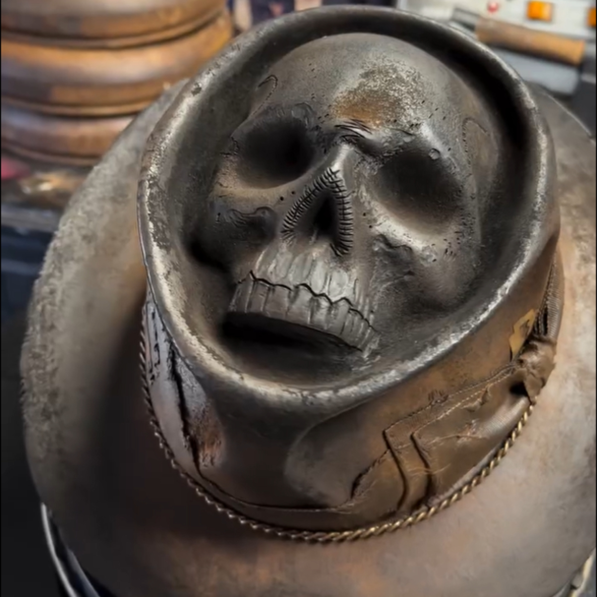 Skull Fedora