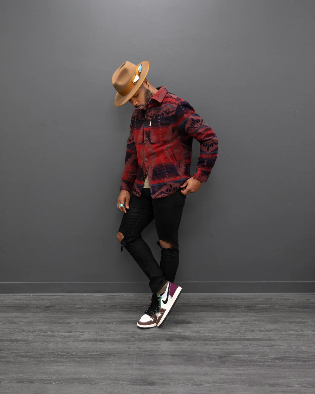 Ferguson Fedora Hat - Mocha