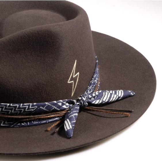 Hats Vintage Fedora Firm Wool Felt